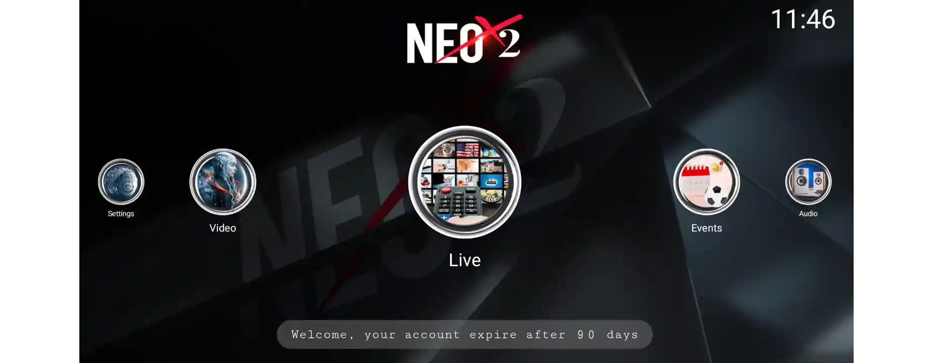 NeoX2 code active